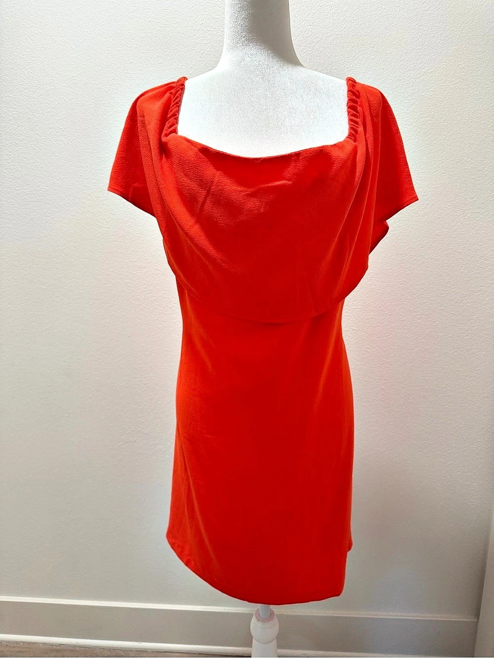 Lauren Orange Mini Dress Size XL